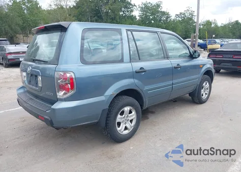 2007 Honda Pilot Lx из США, поврежденный, VIN 2HKYF181X7H518909